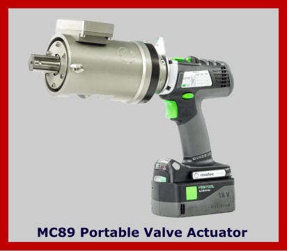 MC89 Portable Valve Actuator